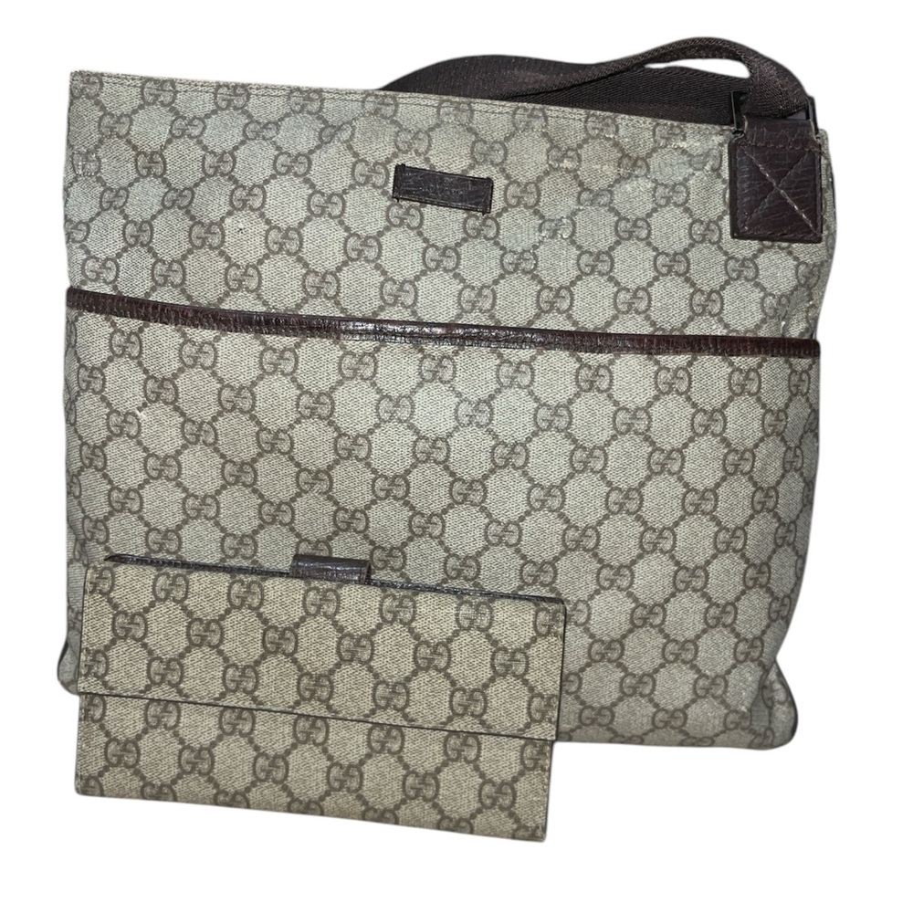 Gucci Messenger Bag+Wallet